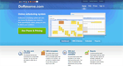 Desktop Screenshot of doreserve.com
